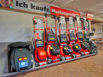 Rasenmäher und Rasenmähroboter - Werner Bock in Sachsenhagen in der Nähe von Stadthagen